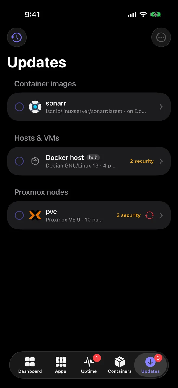 iPhone updates